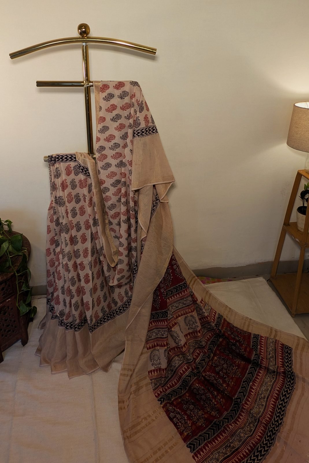 Raaga Madhuwanti – Handwoven Maheshwari Cotton Saree